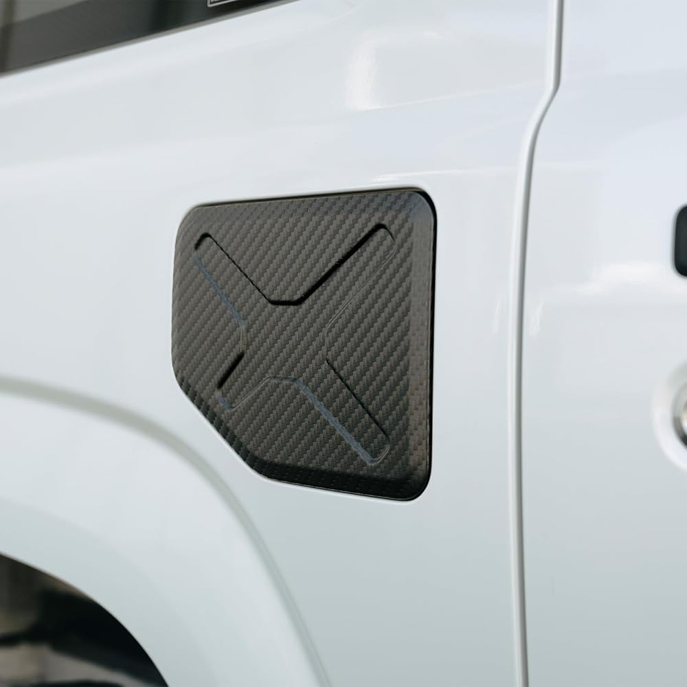 Monster Sport Tough Fuel Lid Cover Carbon Pattern for Jimny JB64W/Jimny Sierra JB74W