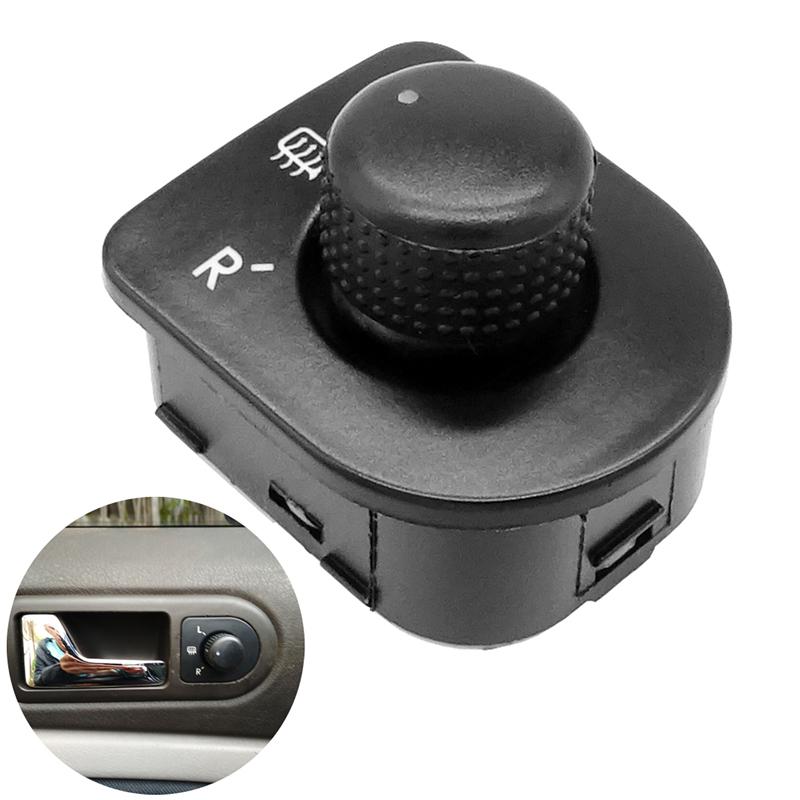 Car Side Mirror Knob Switch Rearview Adjustment Button Heating Control for VW Beetle Passat B5 Bora Golf 4 Jetta MK4 1J1959565F Cup Holders 5