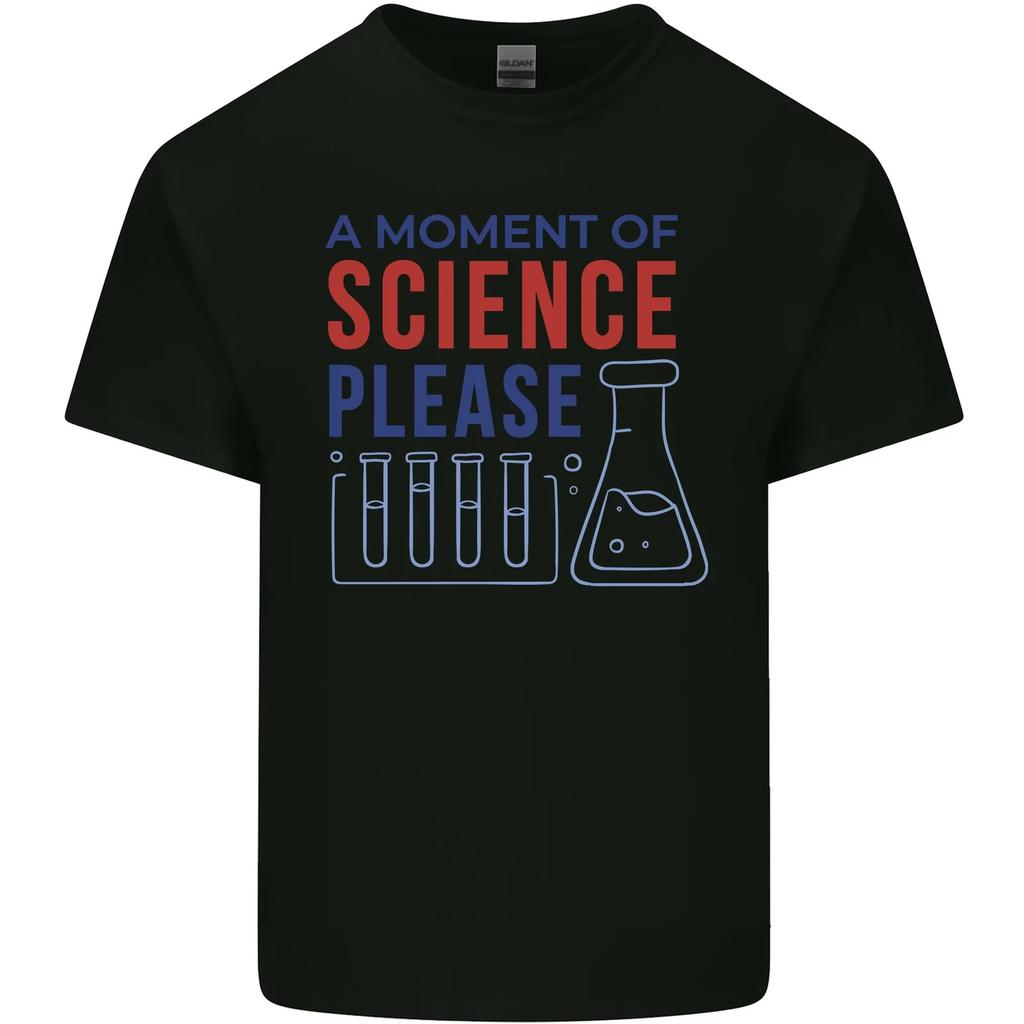 A Moment of Science Please Funny Chemistry Kids T-Shirt Childrens