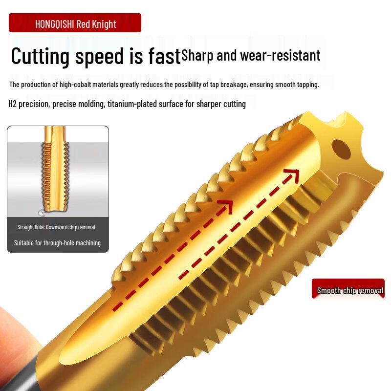 Red Knight Machine Taps for Stainless Steel