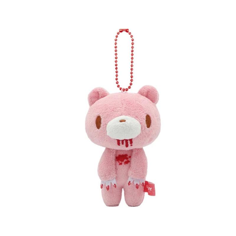 

12Cm Pink Bear Plush Pendant Plaything Bloodthirsty Pink Bear Plush Plaything Cute Teddy Plaything Stuffed Animal Pillow For Kids Birthday Gift