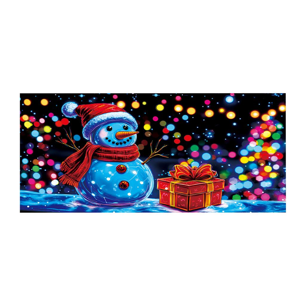 Christmas Fluorescent Door Frame, Door Cover Background, Holiday Party Decoration, Christmas Decoration Hanging Cloth