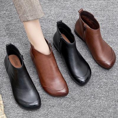 Flats Ankle Women's Boots Dress New Shoes Designer Winter Woman Botas 2025 Casual Cozy Goth Classic Mujer Chelsea Boots