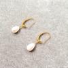 Vintage natural freshwater pearl gold earrings - dangle, stud, and hook styles