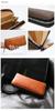 Black Adult Genuine Leather Cowhide Long Wallet Wallet Tochigi Leather Tochigi Leather Long Wallet Round Zip Round Zipper Long Wallet Large Capacity