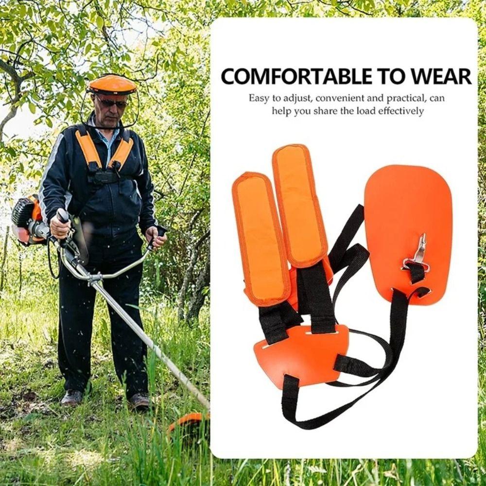 Adjustable Lawn Mower Harness Strap Nylon Trimmer Shoulder Strap Mower Shoulder Strap Lawn Mower