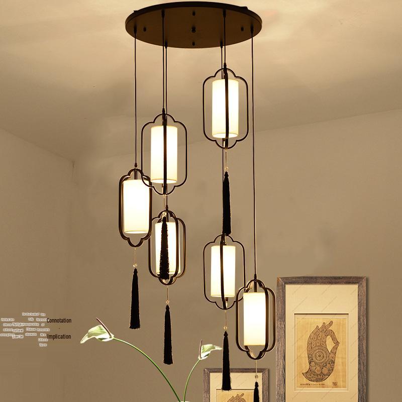 Modern Chinese Style Small Chandelier for Bedroom, Corridor, Bar, or Study