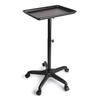 Aluminium Salon Instrument Tray, Height Adjustable Trolley Cart Tray Station on Wheels for Salon Tattoo Spa Beauty Service Holder Tool Storage