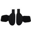 Lifting Wrist Straps Women Men Cowhide Weight Lifting Grips Anti Slip Gym Workout Straps for Deadlift Powerlifting Black