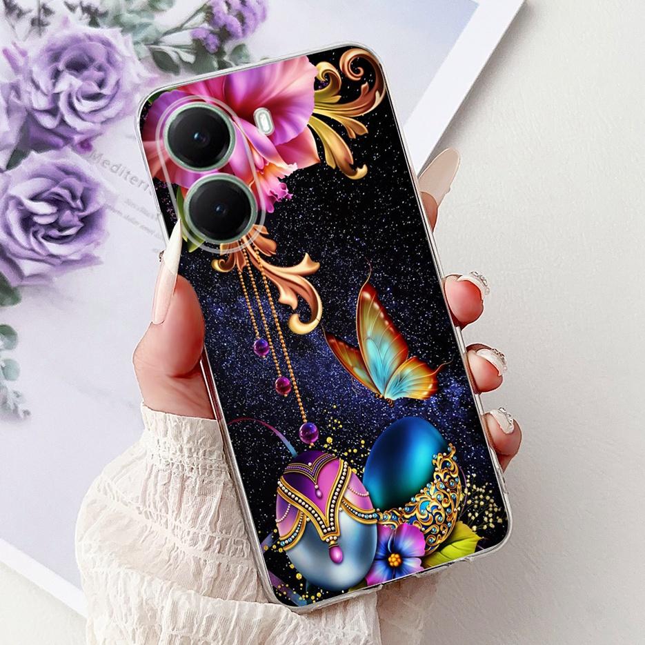 Für Xiaomi Poco X7 Pro 5G Hülle Luxus Mode Bemalte Abdeckung Weiche Silikon Handyhülle Für Xiaomi Poco X7 PocoX7 Pro Fundas Stoßfänger