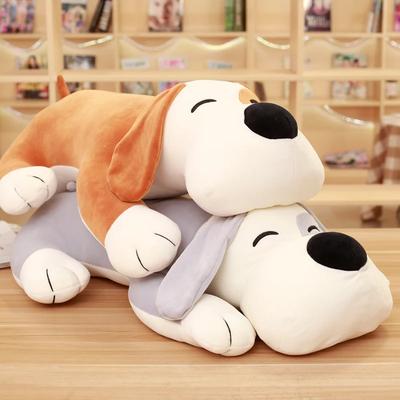 Adorable Dog Plush Pillow Simulation Dog Plush Toy Home Pillow Cushion Home Decor Easter Baby Photo Props Gifts for Boys Girls
