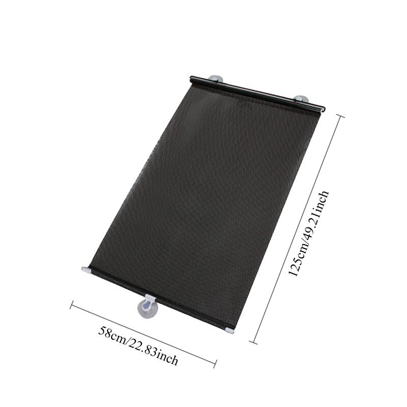 Jaluzele universale cu ventuză Parasolar Umbrire fereastră Fără unghii Perdele opace de instalare ușoară pentru mașină, dormitor, bucătărie, birou