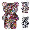 Mobile Phone Finger Foldable Epoxy Sequins Holder Cartoon 3D Cute Bear Shaped Phone