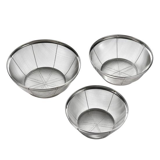 Stainless Steel Drain Basket Fast Drainage Microporous Kitchen Filter Mesh Strainer Basket for Kitchen Dishwasher Safe Multi-Functional Strainer