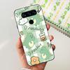 For LG V40 ThinQ Case Cover For LG V35 V35+ ThinQ Soft TPU Silicone Cases Fashion Flower Cute Pattern Funda For LGV40 ThinQ Capa