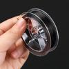 STOBOK 20-Piece Bobbin Set, Perfect for Spooling Thread, Fishing Line, Sewing Thread, and Organizing, Clear Plastic, Durable Sewing Tools