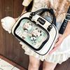 New Y2K Ita Sling Tote Roomy Sports  Shoulder Carry Bag Charming Girls Transparent Messenger Bag DIY Display Everyday Handbags
