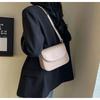 Popular Women Shoulder Bags New Style Crossbody Bag for Ladies College Shopper Phe Purse Simple Color Pouch