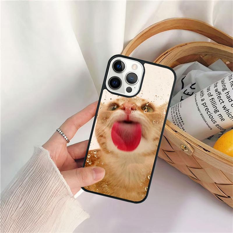 Lovely Pet Cute Animal Cat Phone Case For iPhone 17 Air 16 15 14 11 12 13 Pro  MAX Plus Coque Cover Shell