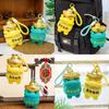 Plush Lucky Money Frog Hanging Ornament With Soft Cotton For Bag Keychain Gift
