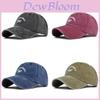 Vintage Bestickte Baseballkappe 1987 Retro Blumen Entenschnabel Kappe Sonnenhut Breiter Rand