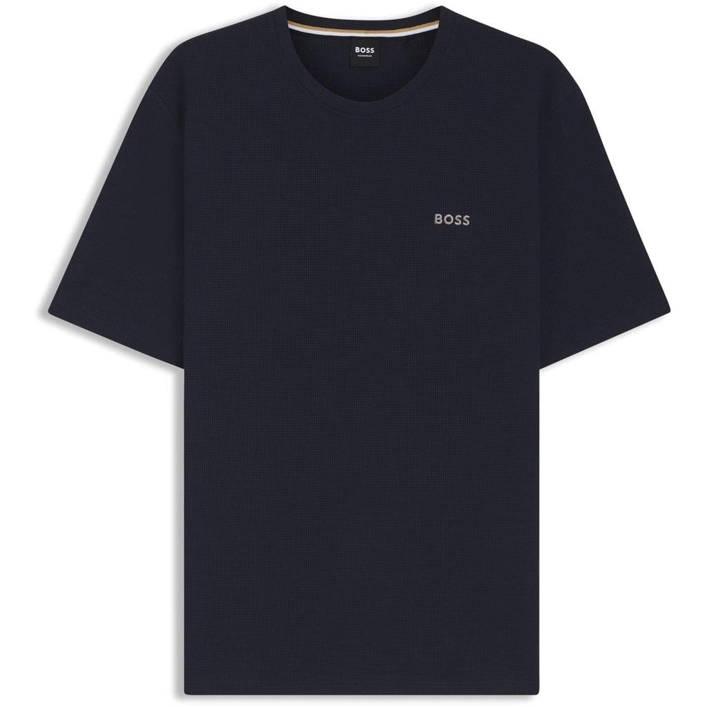 BOSS Mens Waffle Knit Pyjama Top