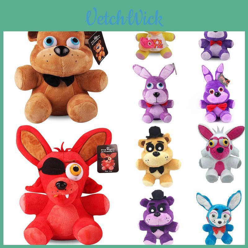 Five Nights At Freddy's Foxy Chica Bonnie Golden Freddy Plush Toy Soft Gift 18/25cm