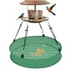Bird Seed Catcher Tray Simple Installation Hanging Tray Universal Bird Feeder Practical Feeder Hanging Hoop