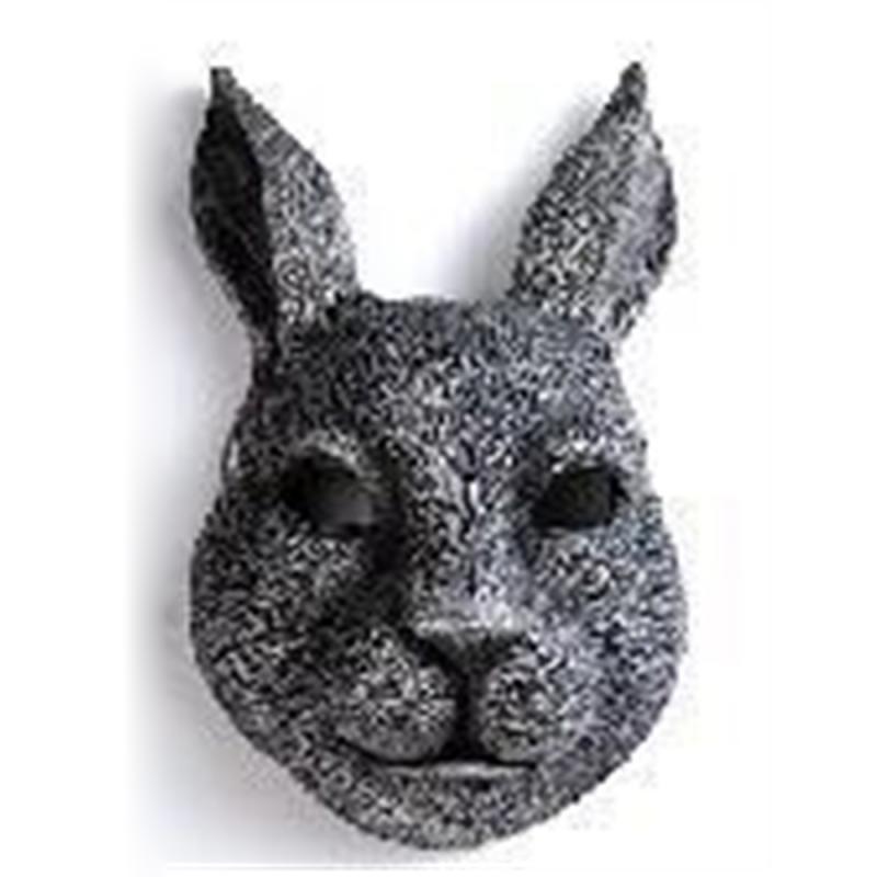 

Косплей Реквизит Привлекательная Маска для Вечеринки из ПУ-пены Нужны Высоко Оцененные Аксессуары для Маскарадного Костюма Маска Кролика Удобная в Носке