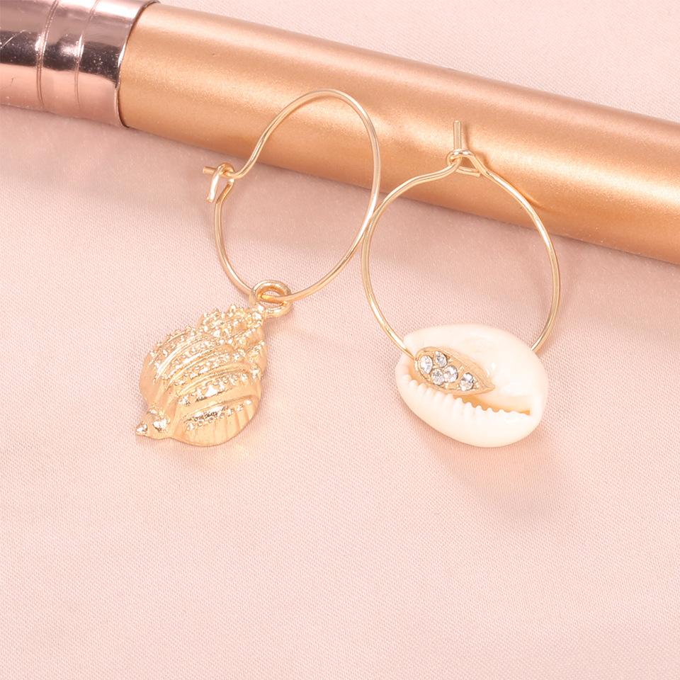 Special Earrings, Wind Summer Simple Temperament Conch, Shell Earrings Earrings