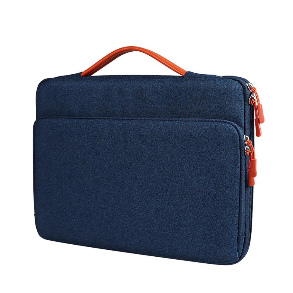 

Anti Drop Laptop Sleeve Bag with Handle Notebook Handbag Laptop Bag School/Work 13.3inch темно-синий