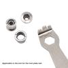 Bicycle Chainring Screw Wrench Chainwheel Plate Bolts key Cycling Repair Removing Install Tool MTB Road Bike 9 & 10mm Spanner