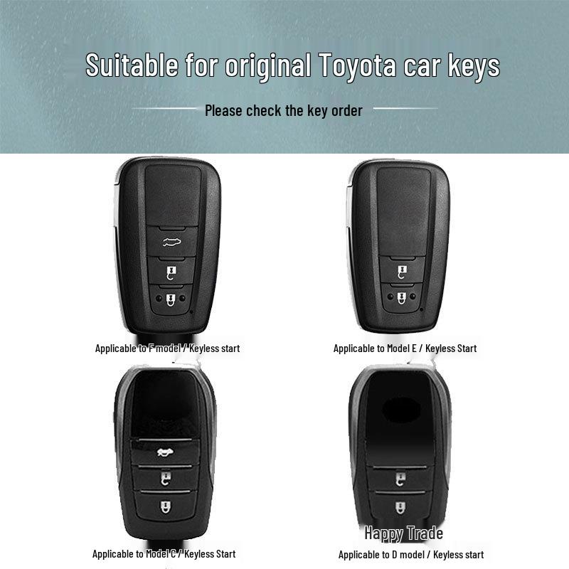 Toyota Key Cover for Camry, RAV4, Corolla, Avalon, Levin, Velenza, and Fronlander.