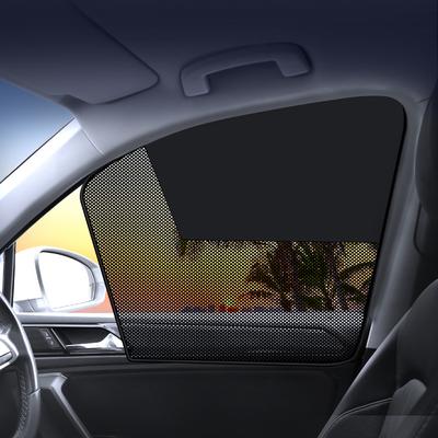 Magnetische Auto-Sichtschutzvorhänge Lichtblockierende Seitenscheiben-Sonnenblenden Auto-Netz Sonnenblende für Auto-Camping Nickerchen Schlafen