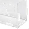 Acrylic Bird Feeder Feeding Supplies Food Container Dispenser Pet Bowl for Canary