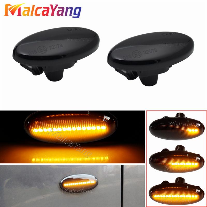 For MAZDA 2 3 5 6 BT-50 MPV II Turn Signal Side Marker Light LED Dynamic Flasher Repeater Blinker 2006 2007 2008 2009 2010