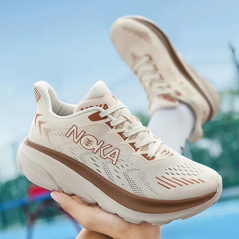 Men's Fashion Sneakers Mesh Surface Tennis Shoes Leisure Sports Road Running Couple Shoes Women And Man