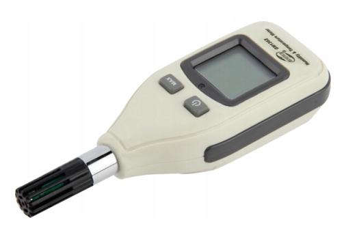 SET OF 10 HYGROMETER HUMIDITY TEMP. METER