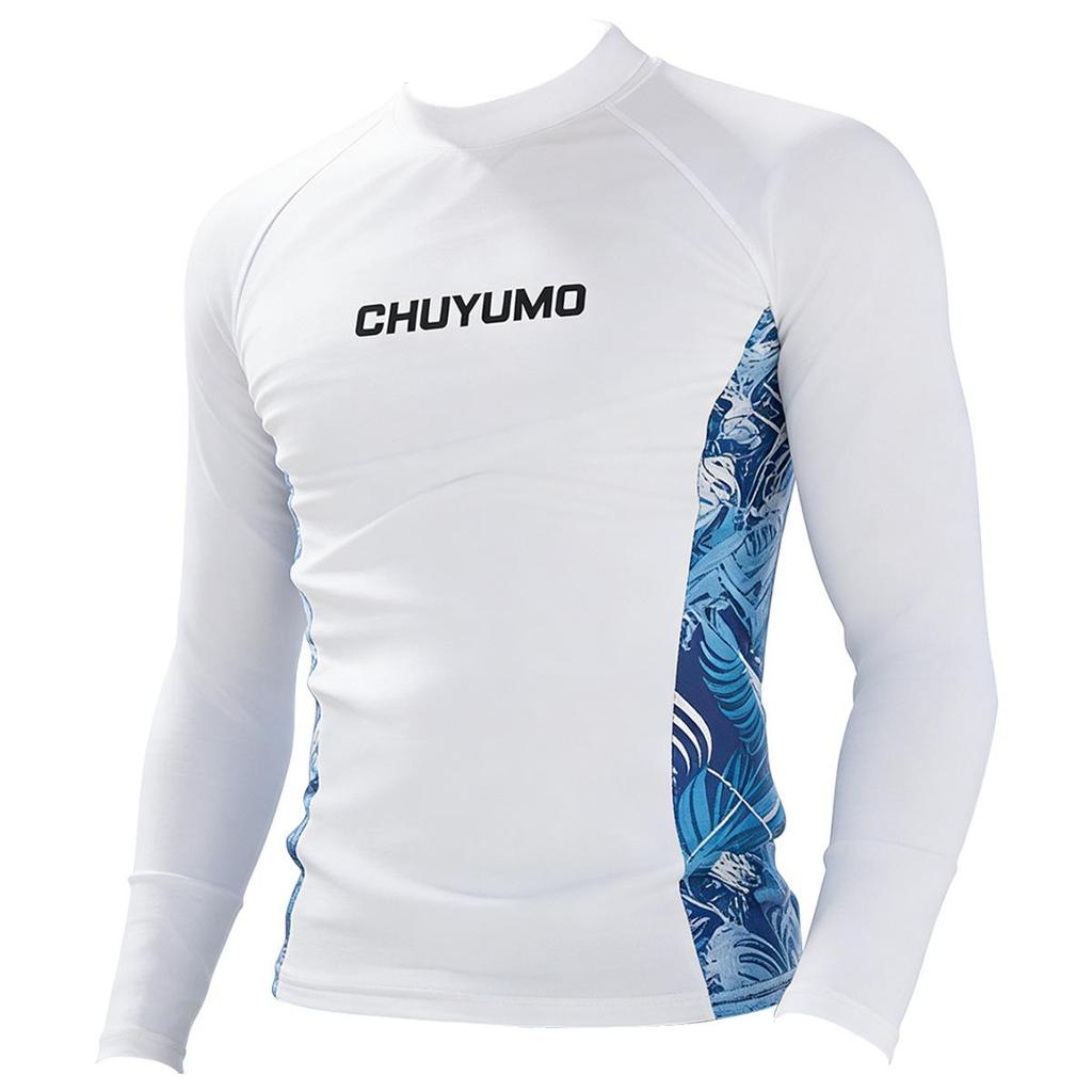Men's Long Sleeve Quick-Dry Wetsuit - Sun Protection, Jellyfish Shield, for Surfing, Swimming, Snorkeling