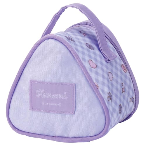 Skater Insulated Rice Ball-Shaped Lunch Bag, Rice Ball Case, Sanrio Kuromi KONC2-A