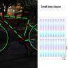 Colorful Reflective Wheel Stickers for Bikes and Motorcycles - Safety Fluorescent Strips