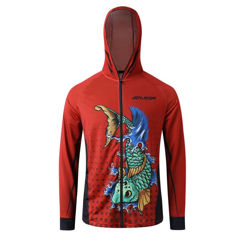 Lanmiu Unisex Summer Quick-Dry Ice Silk Fishing Shirt L