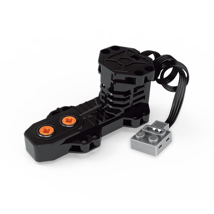 Compatible Lego Bricks: Remote-Control Motorized Toy Car for Educational DIY Assembly