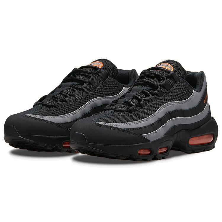 Nike Air Max 95 Black Grey Safety Orange Men Sneakers Iron-Grey White DX2657-001