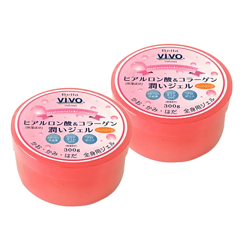 

НОВЫЙ увлажняющий гель для лица и тела Bella Vivo с гиалуроновой кислотой и коллагеном для программы Whole 300 г [Набор 2] & Тело, (Проект Genki)