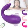 APP Bluetooth Control Vibrator for kvinner Klitoris G Spot Dildo Massasjeapparat med 2 Motorer Vibrerende Egg Truser Sexleketøy for voksne