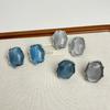 Summer Sky Blue Opal Earrings Women's Niche Temperament Light Luxury High-end Ring Stud Earrings