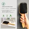BESTOOL Hair Brush Pig Bristle Comb Wooden Paddle Men Women Children Care High-Quality Smooth Shiny Quality Improvement