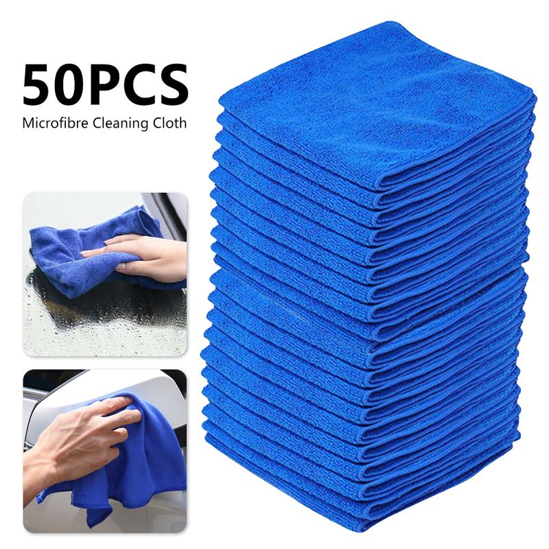 Microfiber Cleaning Cloths Lint Free Microfiber Cleaning Towel Cloths Reusable Cleaning Towels w/ Super Absorbent for Car Window