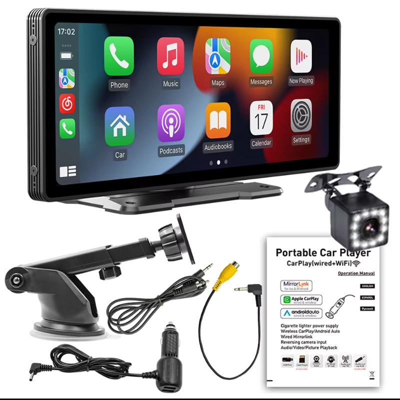 Car Radio Wireless Carplay & Android Auto 10.26inch Touch Screen Multimedia Bluetooth USB TF FM Radio Autoradio MP5 Player